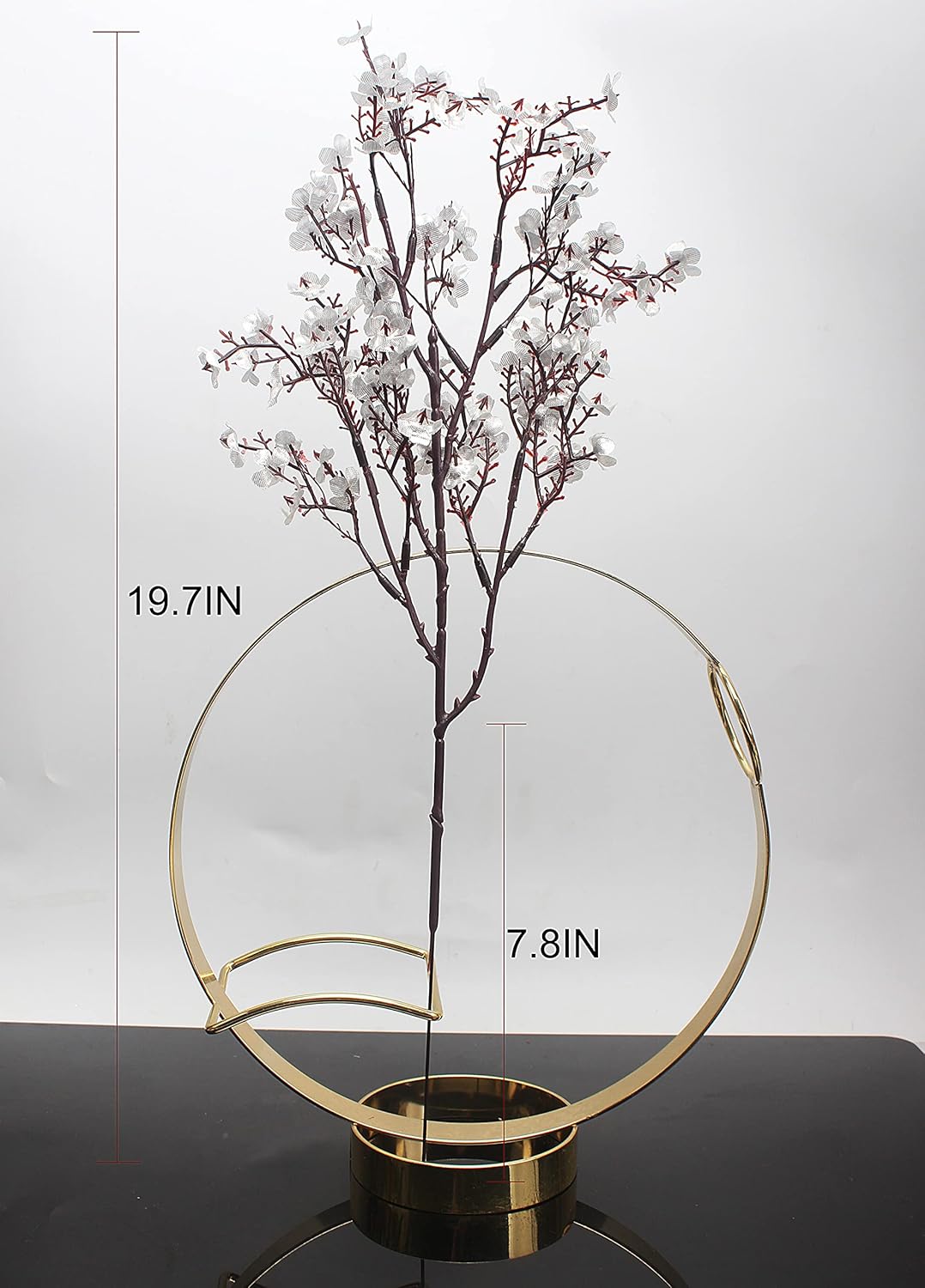 JAKY-Global Babys Breath Silk Artificial Flowers Bulk 9pcs for Fall Decor Fake Flower Bouquet Bulk for Home Kitchen Indoor Bouquet Floral Arrangement Table Centerpieces Party Decor(Silver)