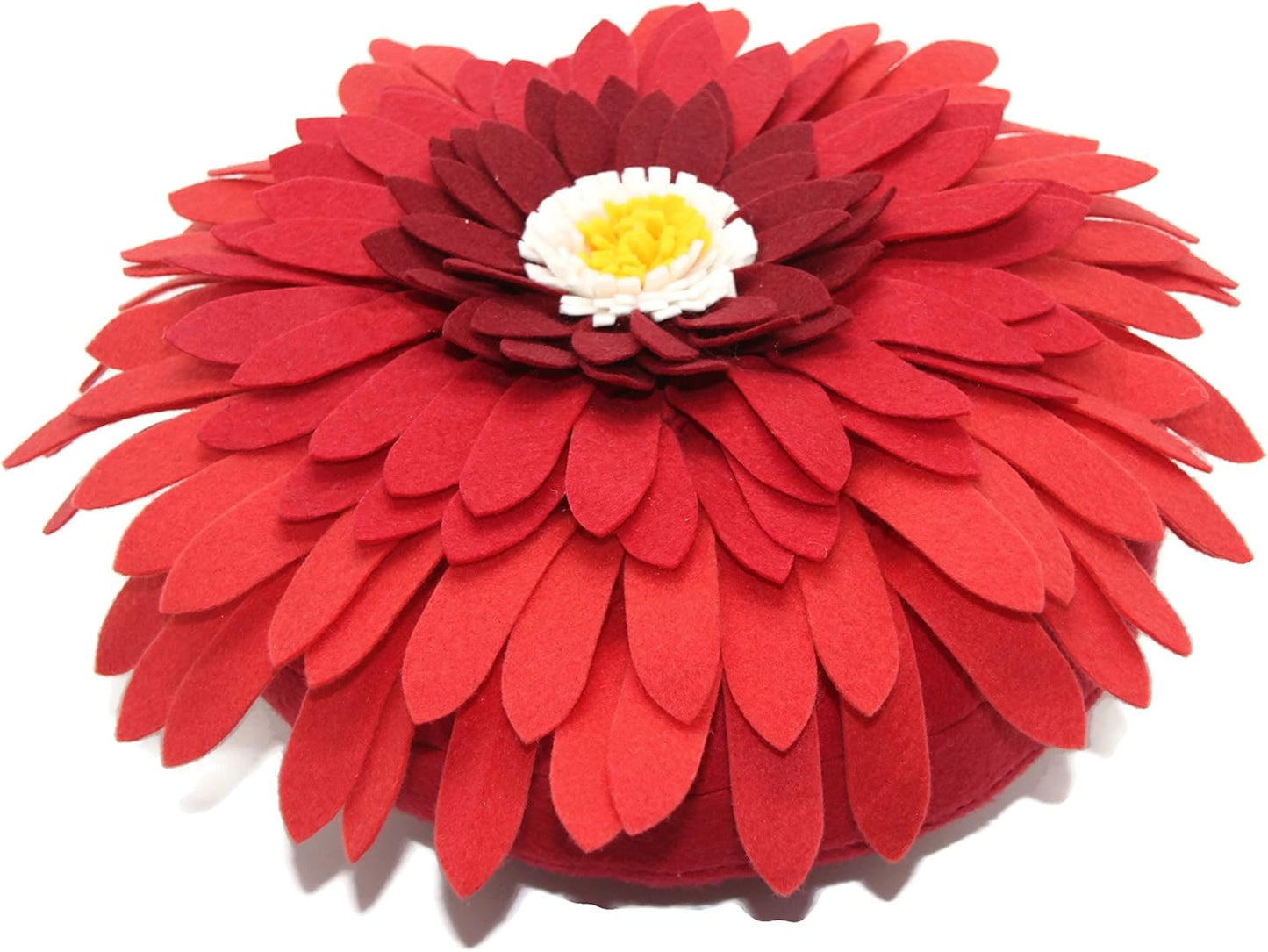 Contempo Lifestyles Flower Pillow, 3D Handmade Accent Decorative Flower Shaped Pillow for Couch & Bed, Living Room, Gifts for Her