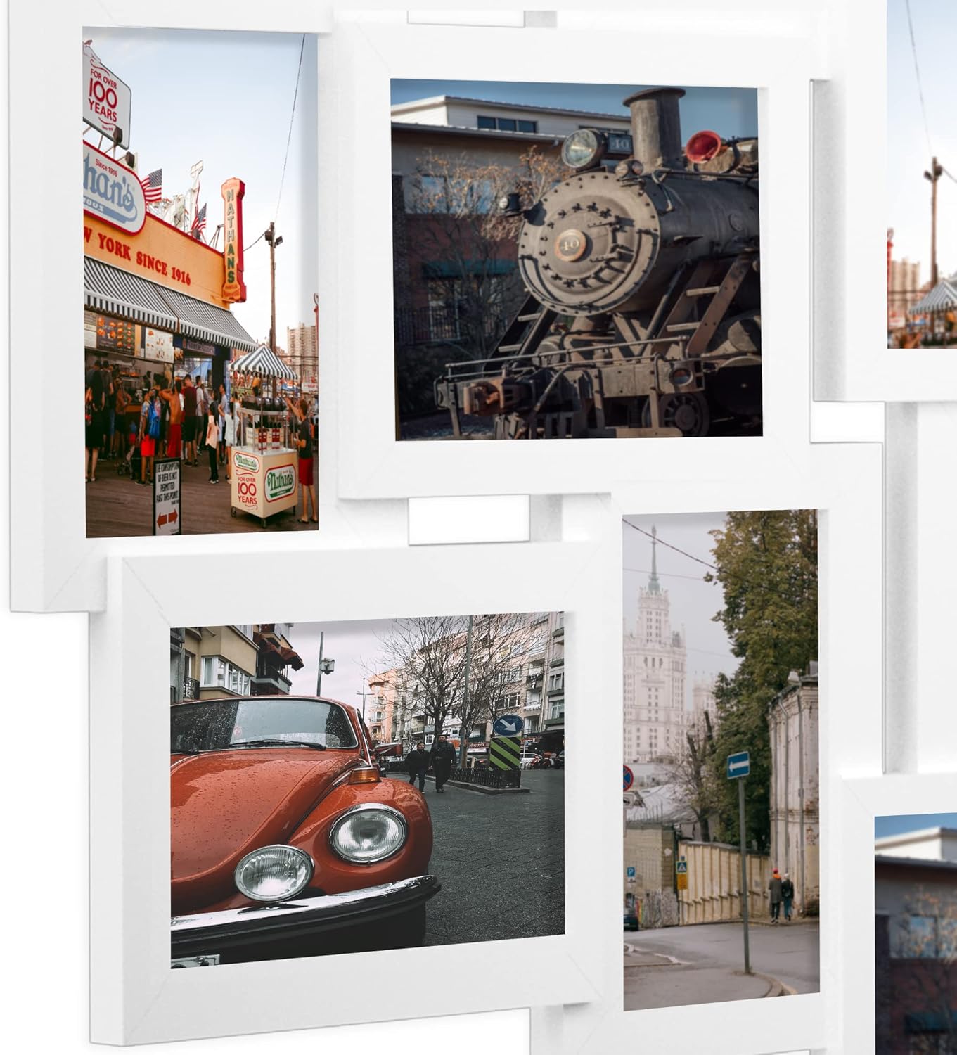 Jerry & Maggie 12 Pack Collage Picture Frame, Photo Frame Wall Decor 4×6 Pictures 12 Opening, Wall Photo Frames for Living Room Decorations, Assembly Required, White