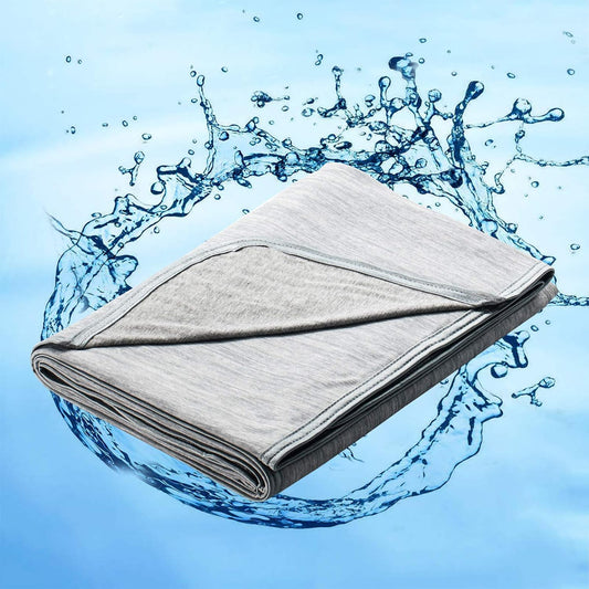 Marchpower Cooling Blanket Queen Size For Hot Sleepers, Arc-Chill Cooling Blanket with Double-Sided Design, Japanese Cooling Fiber Absorbs Body Heat, Lightweight Soft Cold Blankets For Sleeping Summer