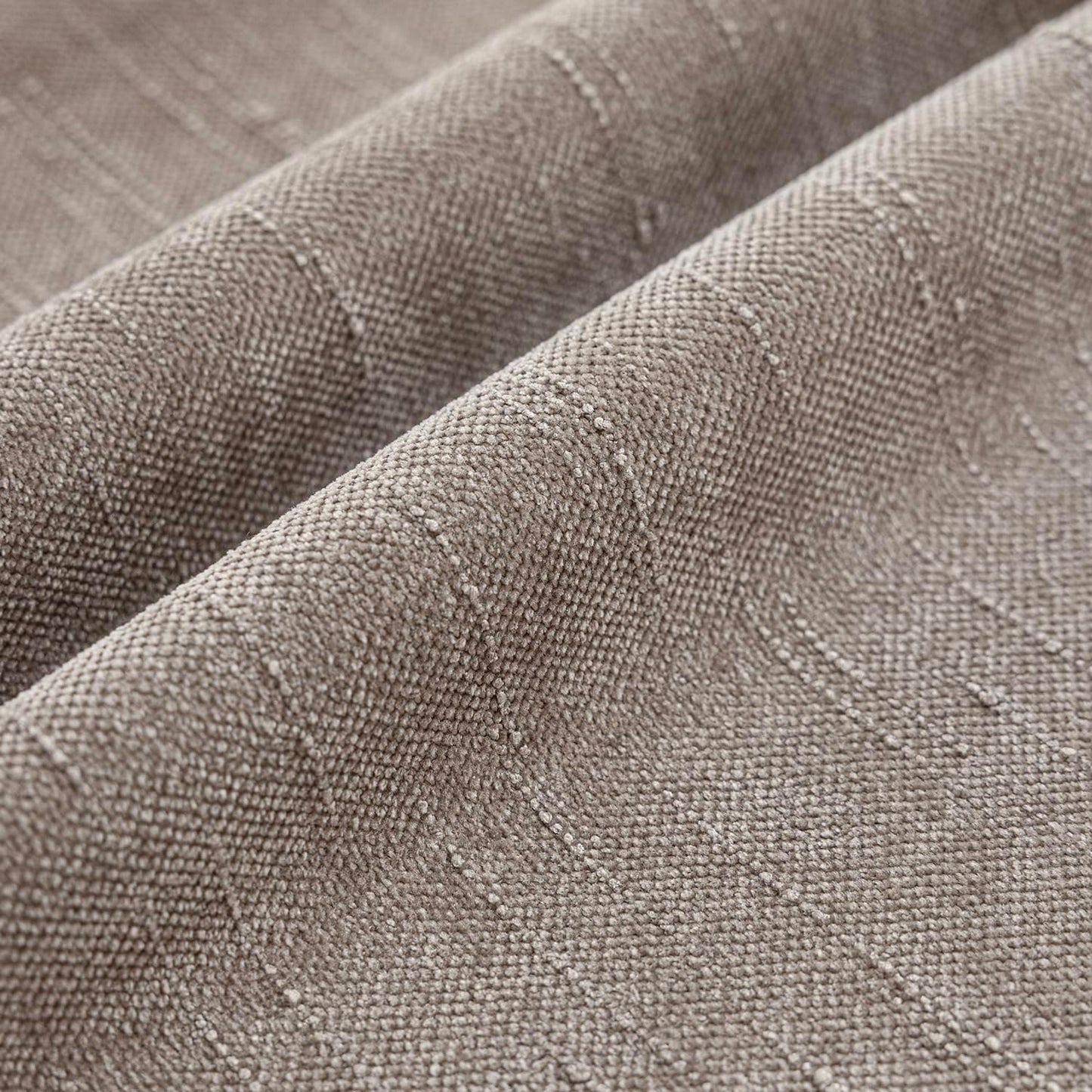 Foindtower Set of 2 Soft Textured Chenille Throw Decorative Pillow Covers Square Accent Solid Cushion Cover Cozy Neutral Farmhouse Pillow Case for Couch Sofa Bedroom Living Room 18x18 Inch,Light Taupe