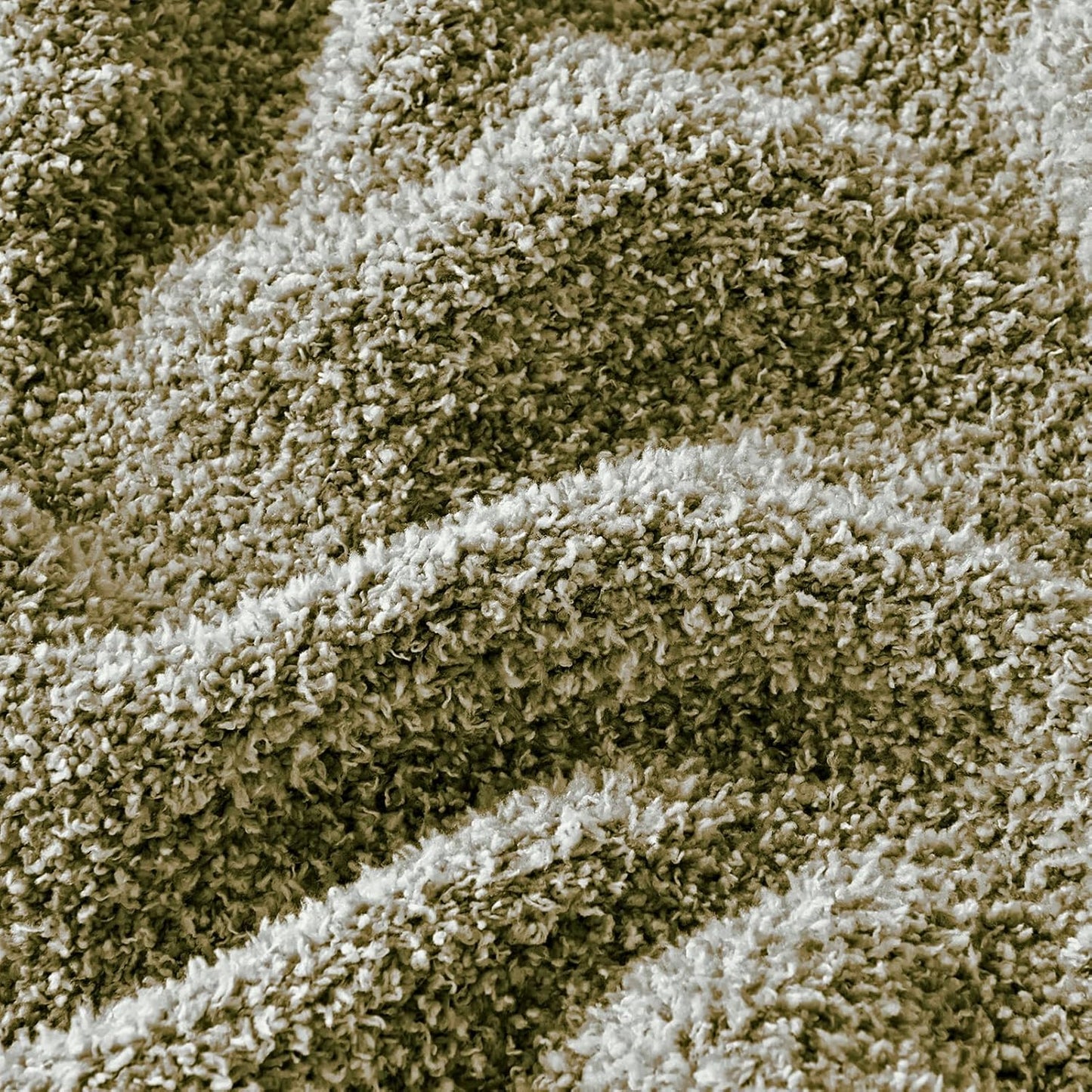 CozeCube Super Soft Fullfy Microfiber Reversible Knitted Blankets, Warm Cozy Fuzzy Plush Throw, Olive Green and White Melange Throw Blanket for Couch Bed Sofa, 60" x 80"