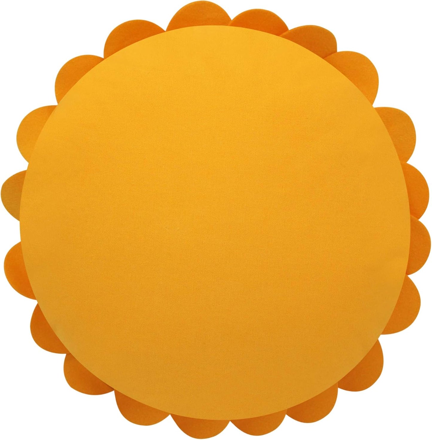 Decorative Flower Pillows – 3D Happy Daisy Flower Throw Pillow - Flower Shape Design Patented-Flower Shaped Pillow For Home Décor – Round Throw Pillows Soft & Cozy - Couch & Bed Flower Shape Pillow