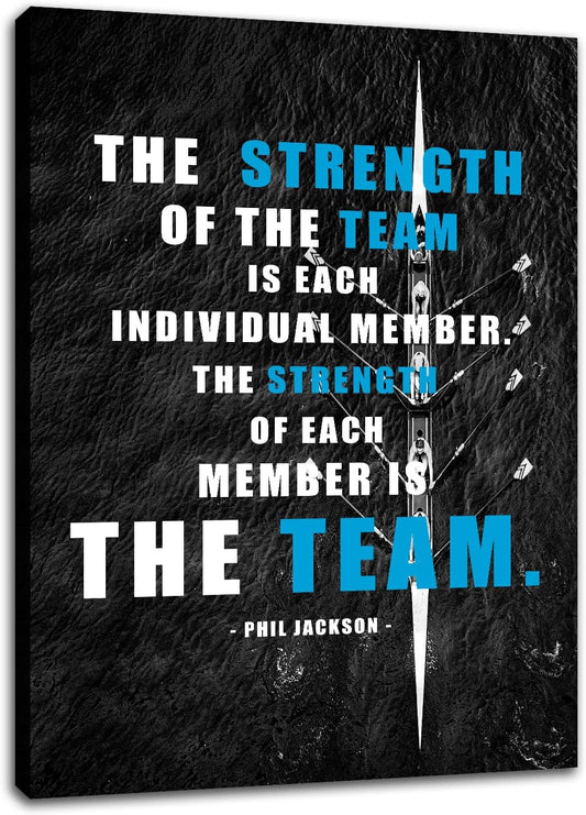 GoForArt Dream Big Motivational Canvas Wall Art, Inspirational Famous Quote Bedroom Living Room Decor, Positive Modern Landscape Mountain Office Dorm Room Poster Print (Inspirational-09, 24.00" x 36.00")