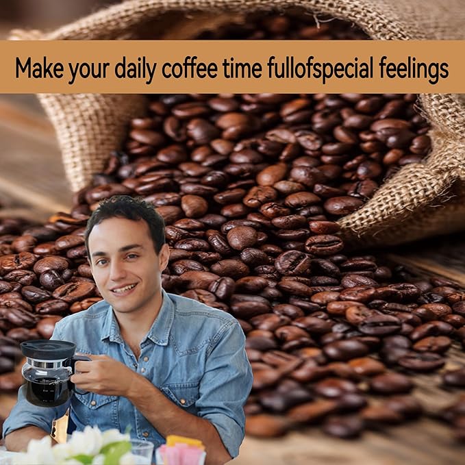 16 Oz Glass Coffee Mug in Coffee Pot Shape, Heatproof Large Capacity Cup,Mini Mocha Coffe𝐞 Pot Coffe𝐞 Mugs, Coffee Mug Looks like a Coffee Pot, CoffeePot Mugs, For Hot Teas, Hot Chocolate (1PCS)