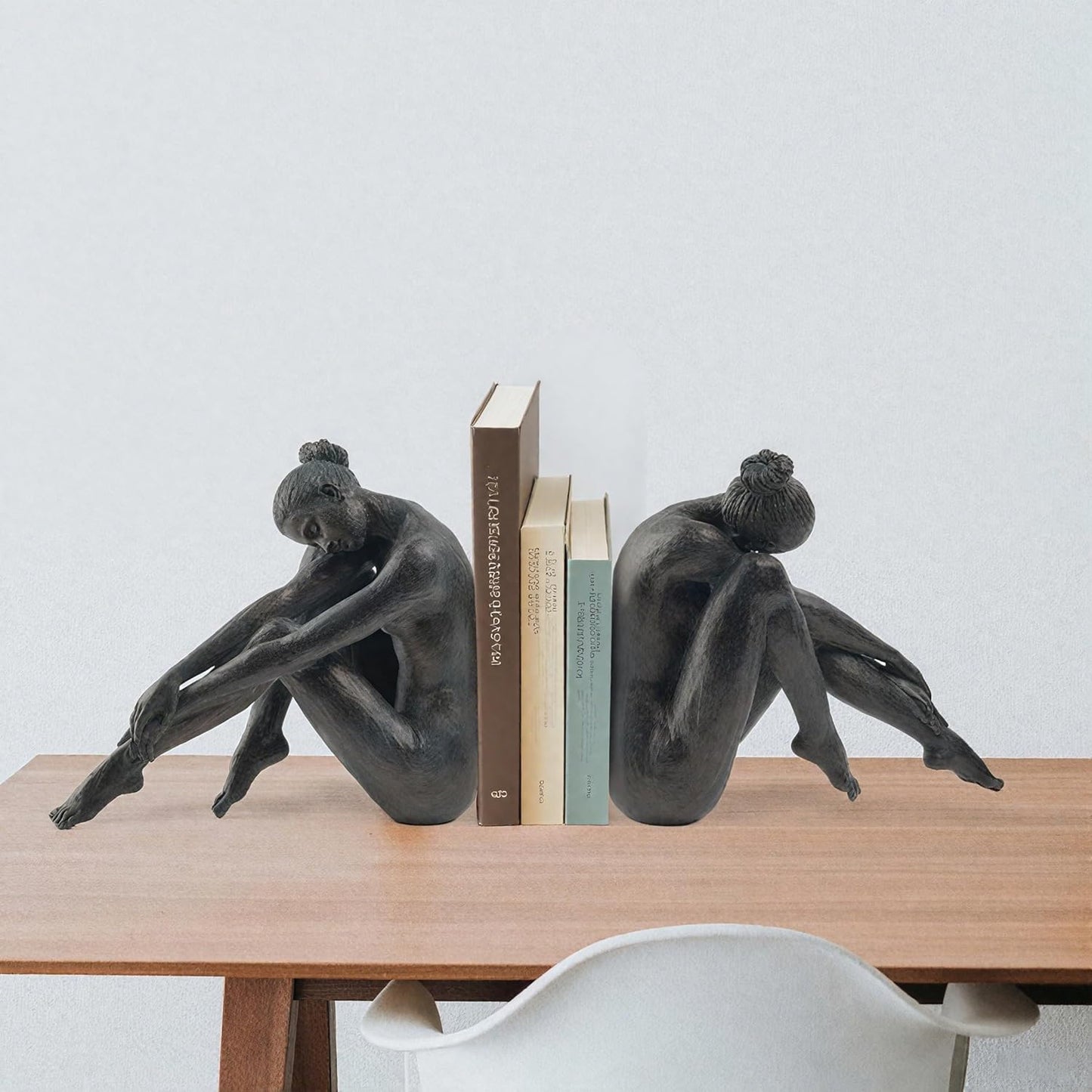 Guichifun Yoga Dancer Statue Home Decoration - Resin Bronze Sculpture Modern Creative Home Garden Statue Handicrafts Art Ware Home Décor Office Room or Outdoor Garden Gifts 10.25 x 4.25 x 8.75 Inch