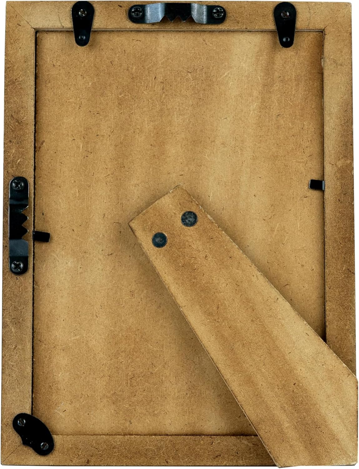 Horn Photo Frame 5x7 Inch – Natural Horn Texture with Hand Carving – Rustic Decorative Picture Frame for Tabletop & Wall – Handmade Vintage Look Home Decor Gift