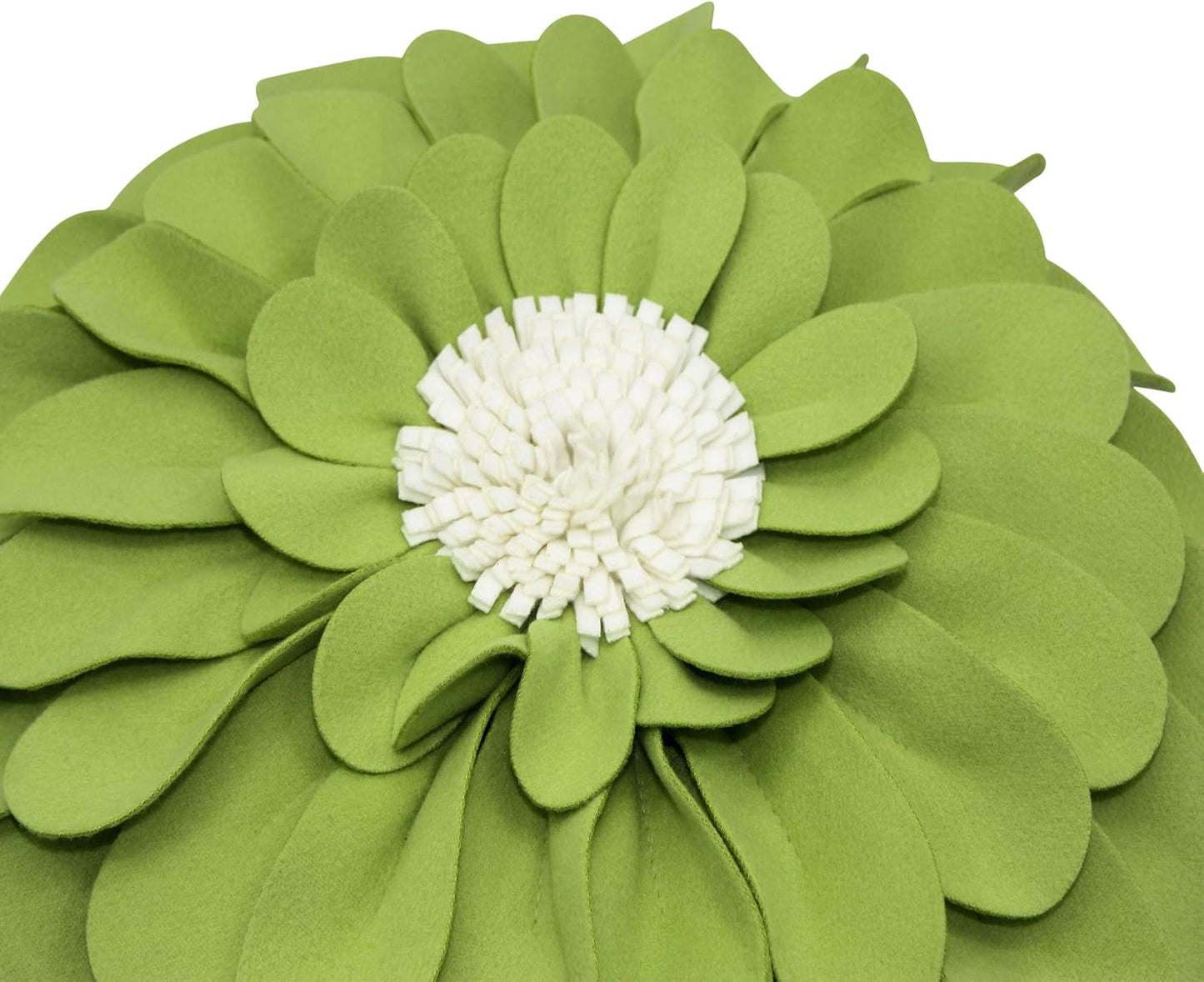 Decorative Flower Pillows – 3D Happy Daisy Flower Throw Pillow - Flower Shape Design Patented-Flower Shaped Pillow For Home Décor – Round Throw Pillows Soft & Cozy - Couch & Bed Flower Shape Pillow