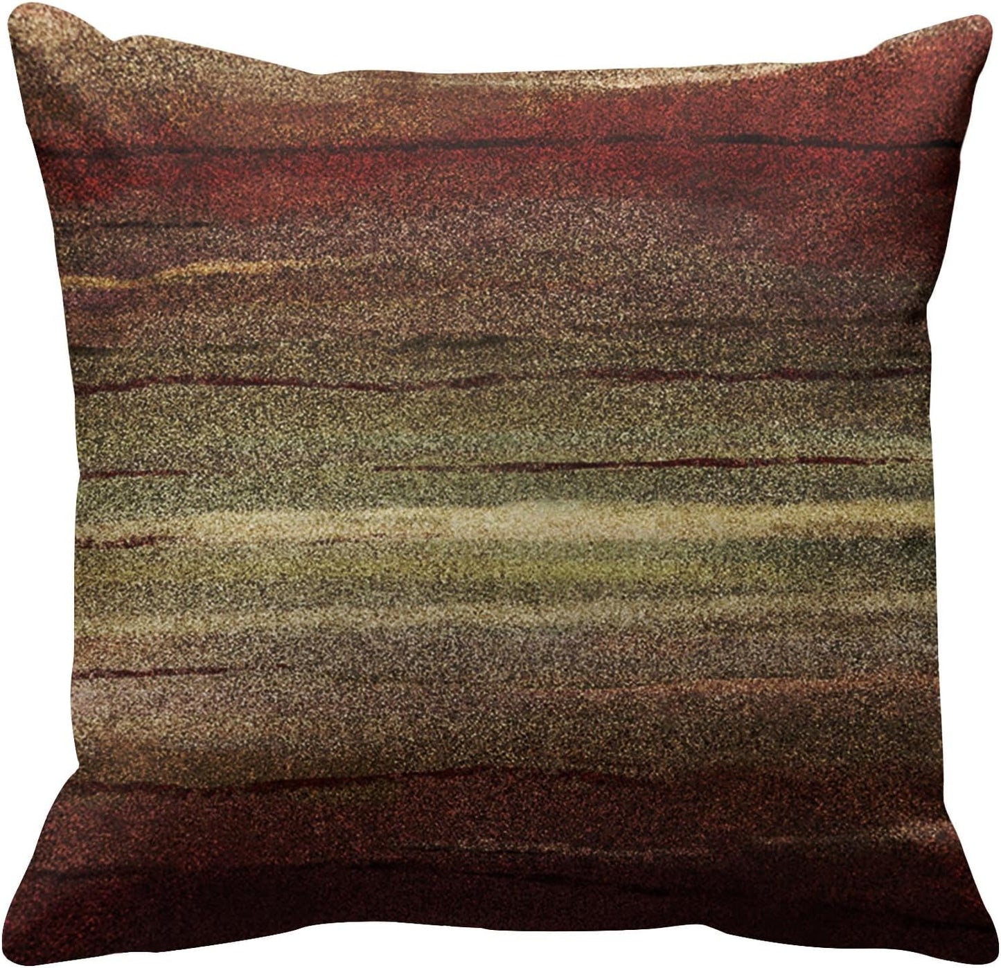 Emvency Throw Pillow Cover Western Tribal Geometric Brown Southwest Decorative Pillow Case Home Decor Square 16 x 16 Inch Pillowcase