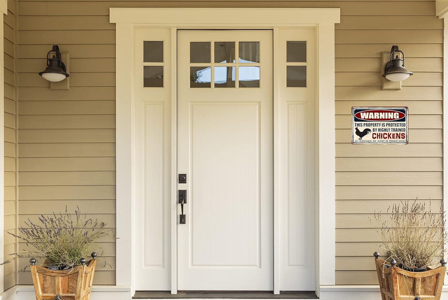 Funny Chickens Decor Vintage Metal Tin Signs Plaque Wall Decor Bar Pub Man Cave Club Novelty Bathroom Toilet Retro Parlor Posters Cafe Store Garage Rule 8x12 In