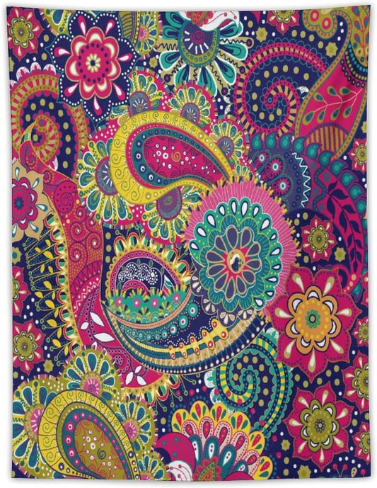 ICMOLYYENLO Tropical Green Plant Tapestry, Green Palm Leaves Natural Landscape Print Wall Tapestry for Bedroom Living Room Dormitory 60x80 Inch