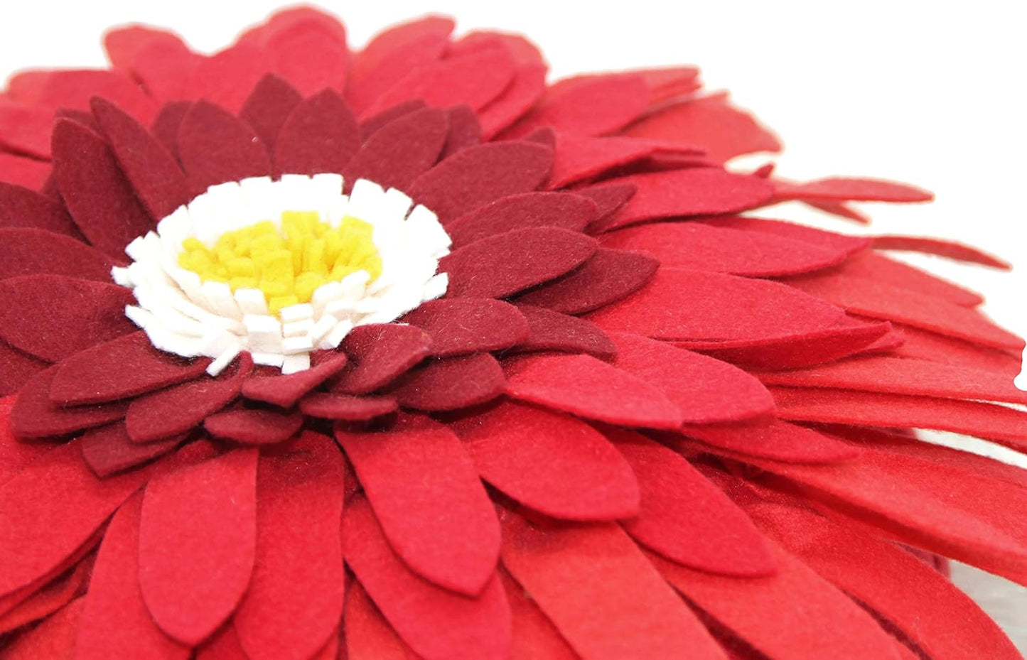 Contempo Lifestyles Flower Pillow, 3D Handmade Accent Decorative Flower Shaped Pillow for Couch & Bed, Living Room, Gifts for Her