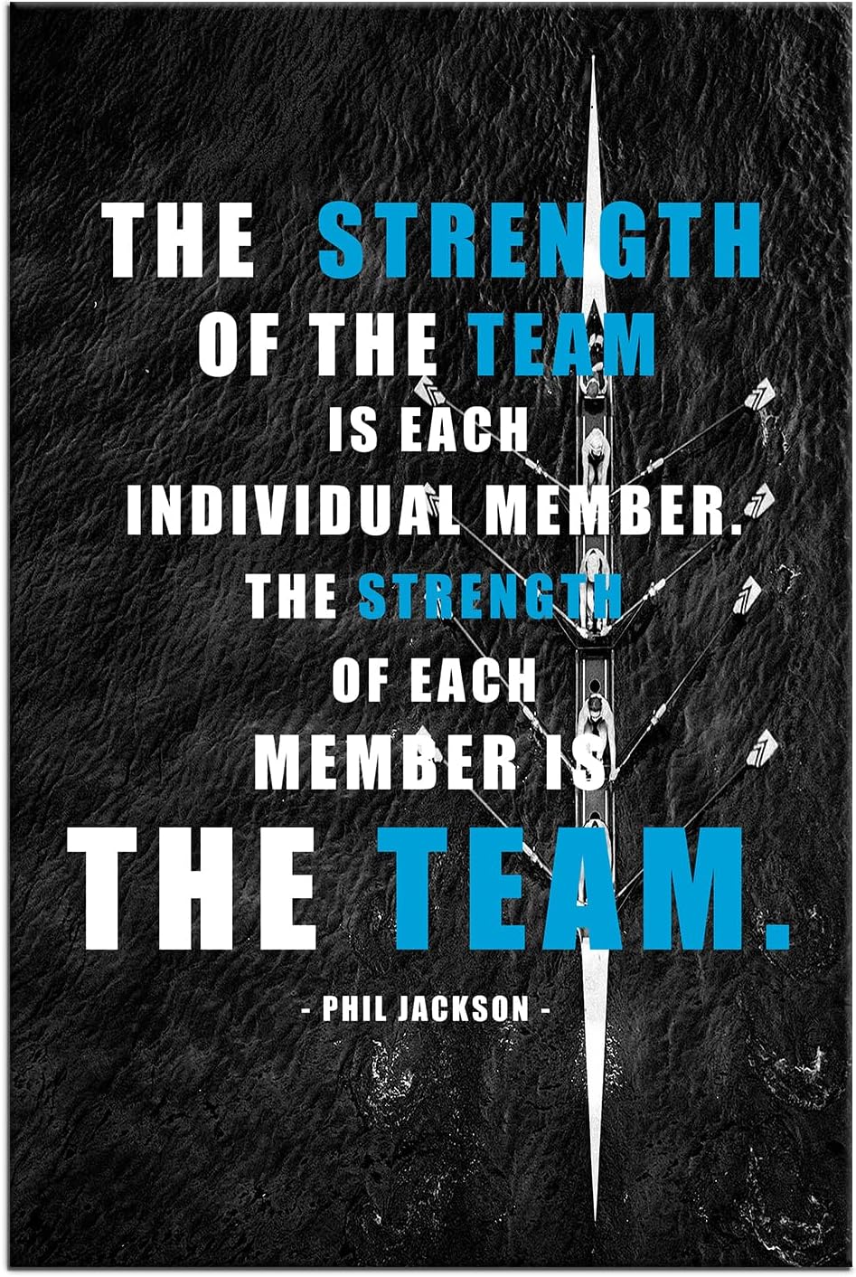 GoForArt Dream Big Motivational Canvas Wall Art, Inspirational Famous Quote Bedroom Living Room Decor, Positive Modern Landscape Mountain Office Dorm Room Poster Print (Inspirational-09, 12.00" x 18.00")