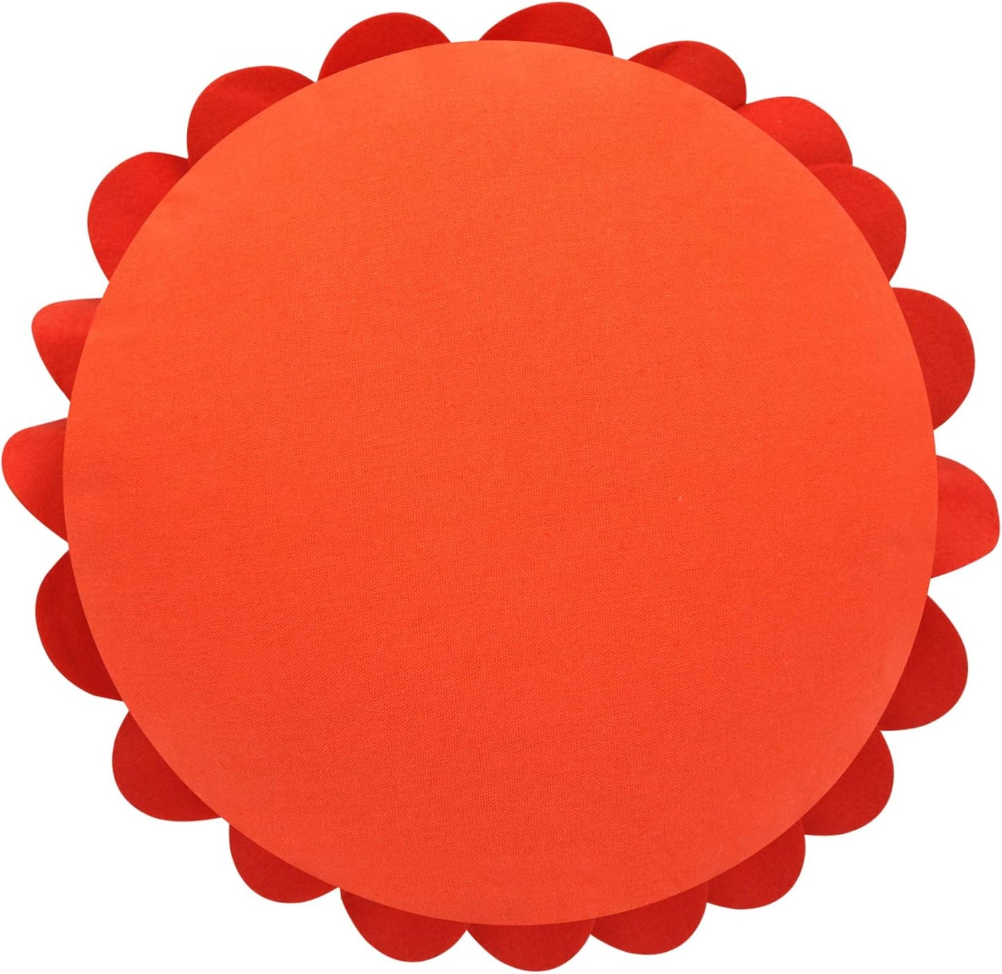 Decorative Flower Pillows – 3D Happy Daisy Flower Throw Pillow - Flower Shape Design Patented-Flower Shaped Pillow For Home Décor – Round Throw Pillows Soft & Cozy - Couch & Bed Flower Shape Pillow