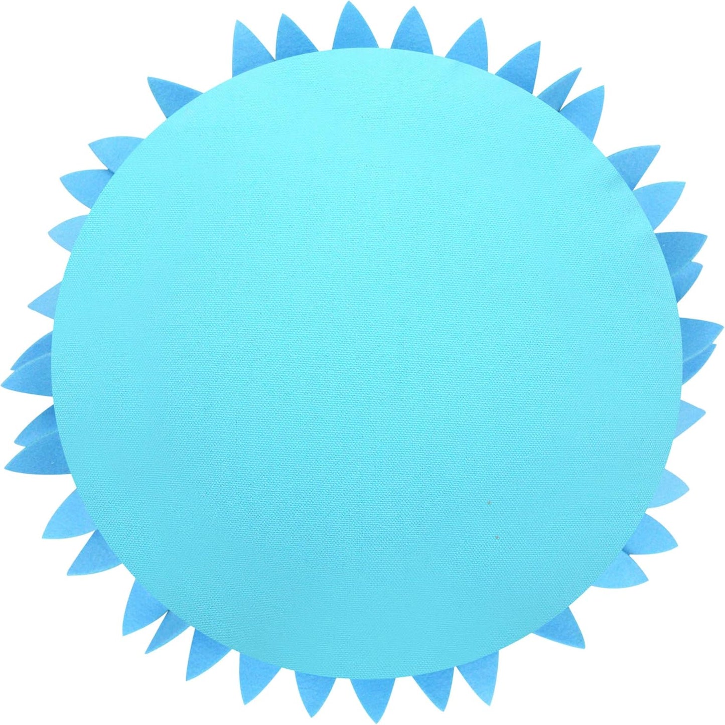 Contempo Lifestyles 3D Daisy & Sunflower Throw Pillow - Solid Light Blue Flower-Shaped Couch & Bed Pillow - Gift for Her