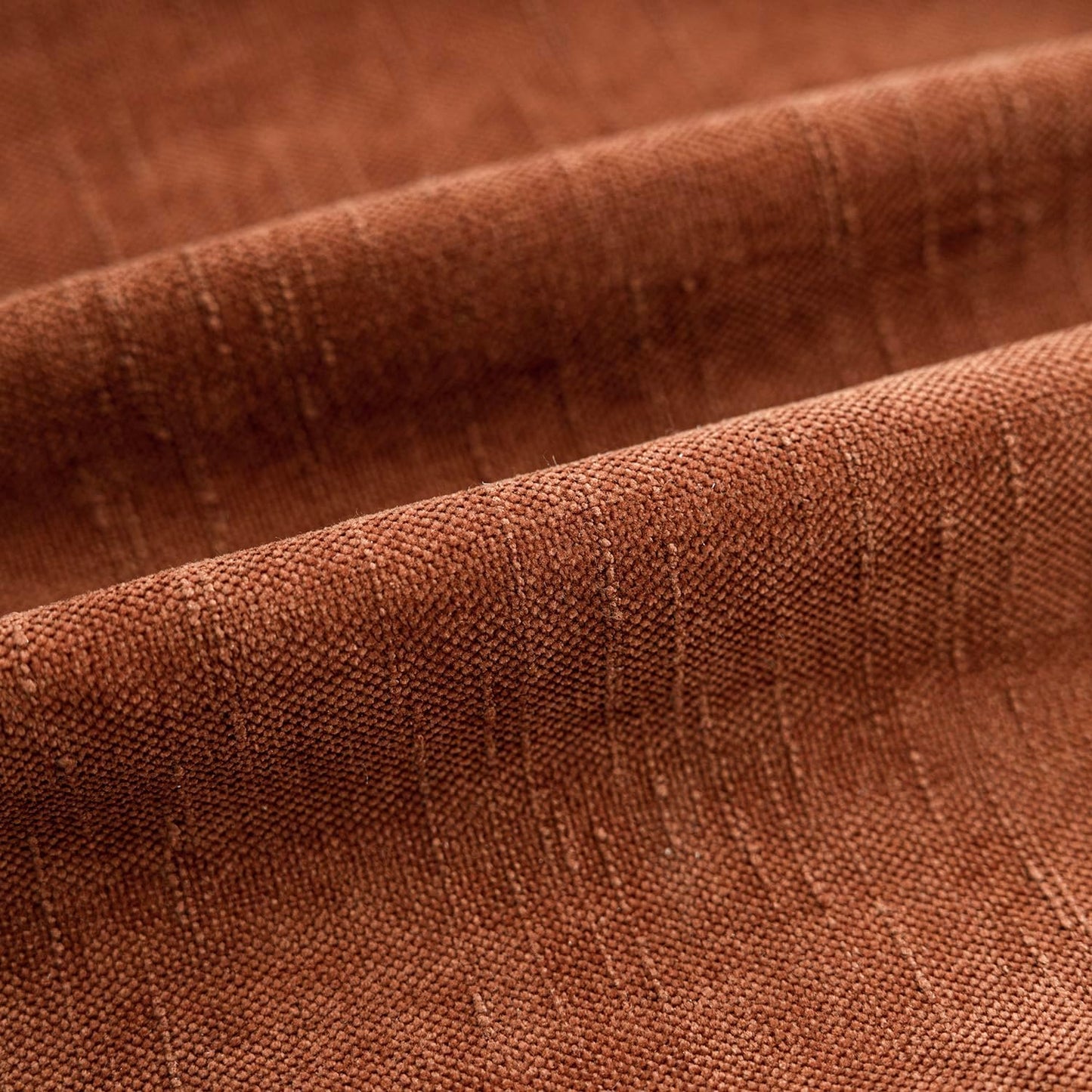 Foindtower Pack of 2 Soft Textured Throw Decorative Pillow Covers Square Accent Solid Cushion Cover Cozy Farmhouse Pillow Case with Zippe for Couch Sofa Bed Living Room 20x20 Inch, Burnt Orange