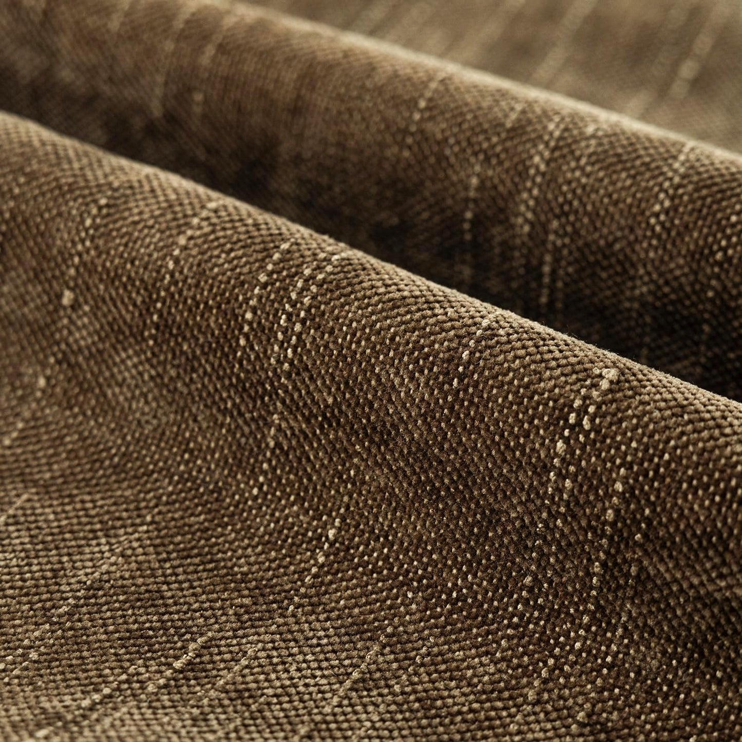 Foindtower Pack of 2 Soft Textured Chenille Throw Decorative Pillow Covers Square Accent Solid Cushion Cover Neutral Farmhouse Pillow Case for Couch Sofa Bedroom Living Room 16x16 Inch,Taupe Brown