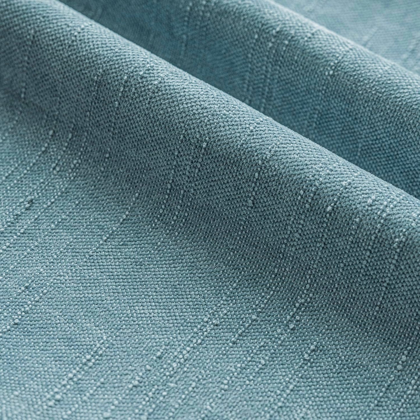 Foindtower Pack of 2 Textured Chenille Throw Decorative Pillow Covers Square Accent Solid Cushion Cover Neutral Farmhouse Pillow Case for Couch Sofa Bedroom Living Room 20x20 Inch,Light Blue