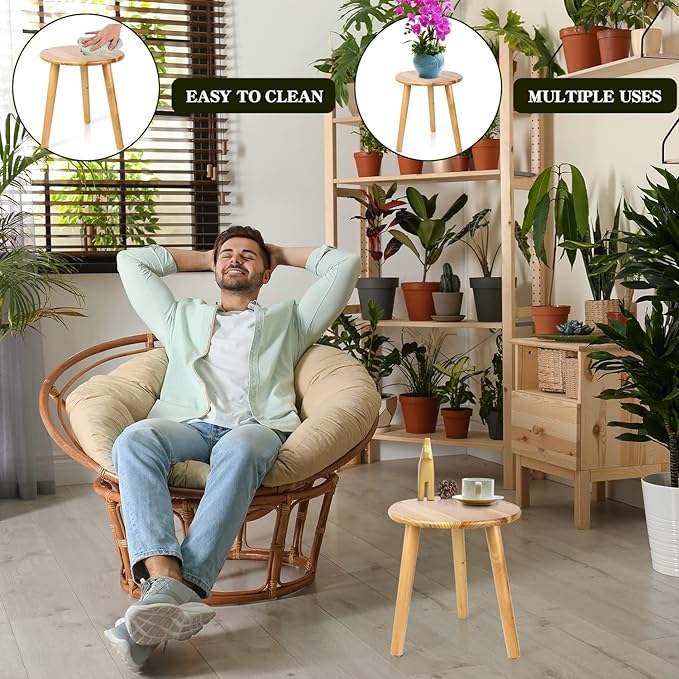 Plant Stand stool for Plant Small Plants Stand - Plant Table Mid Century Plant Stands