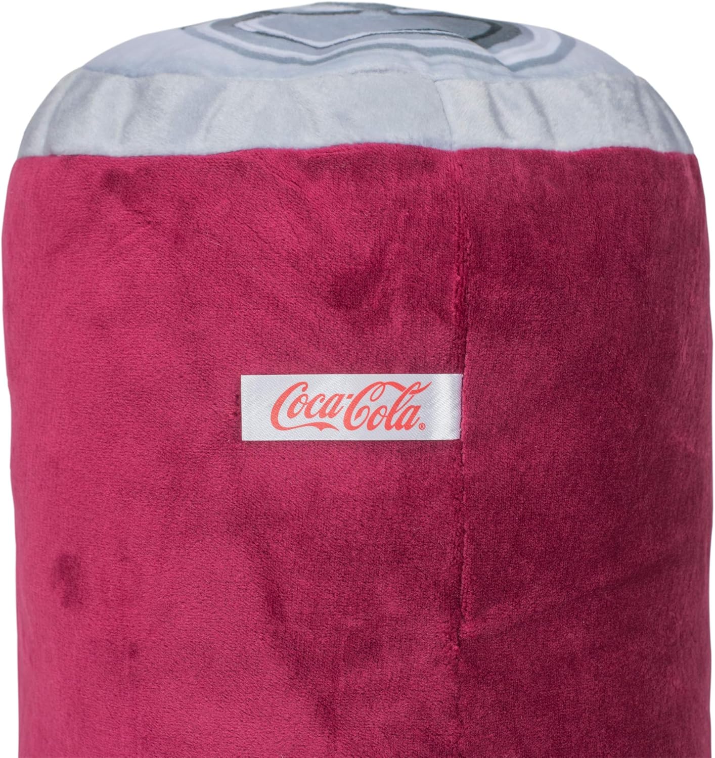 Mark Feldstein & Associates Cherry Coca Cola Can Retro Red 13.5 inch Polyester Fabric Throw Pillow
