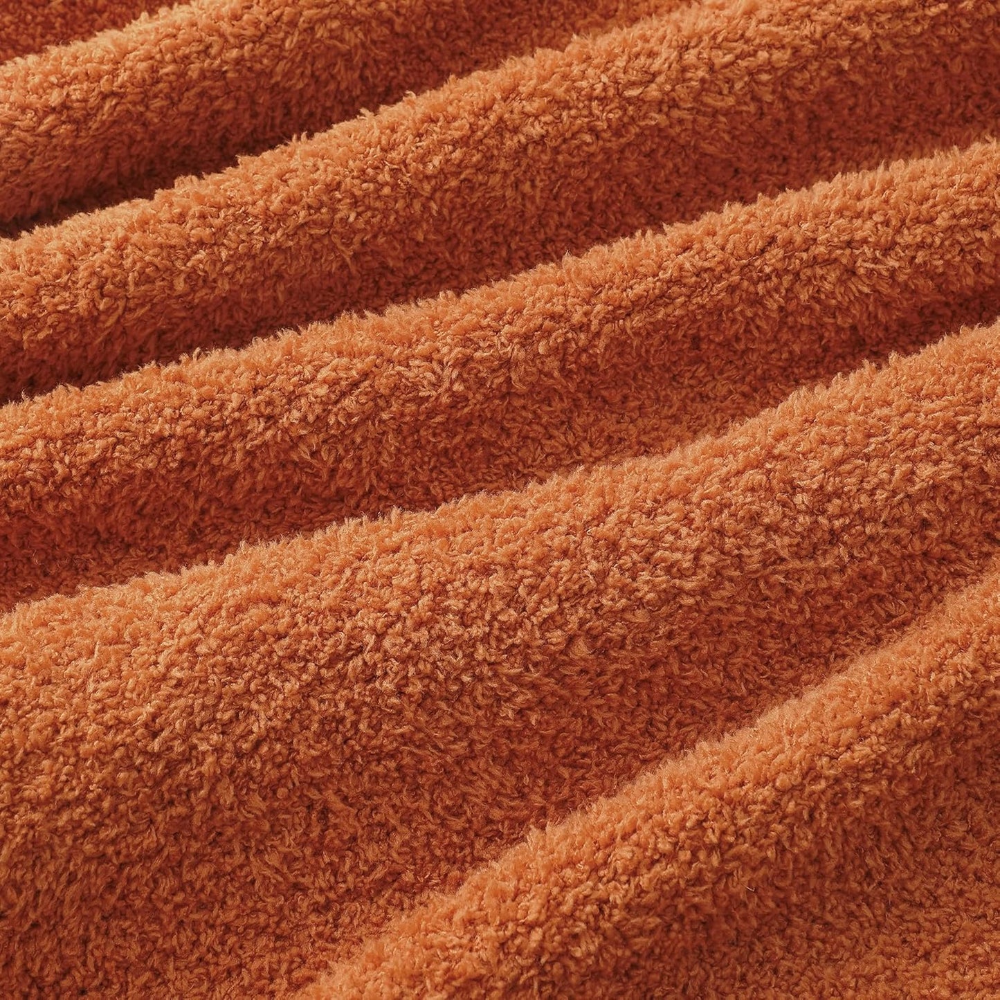 bearberry Super Soft Fall Throw Blanket Lightweight Cozy Warm Throw Blankets for Couch Bed Sofa All Season (Caramel, 40”x50”)