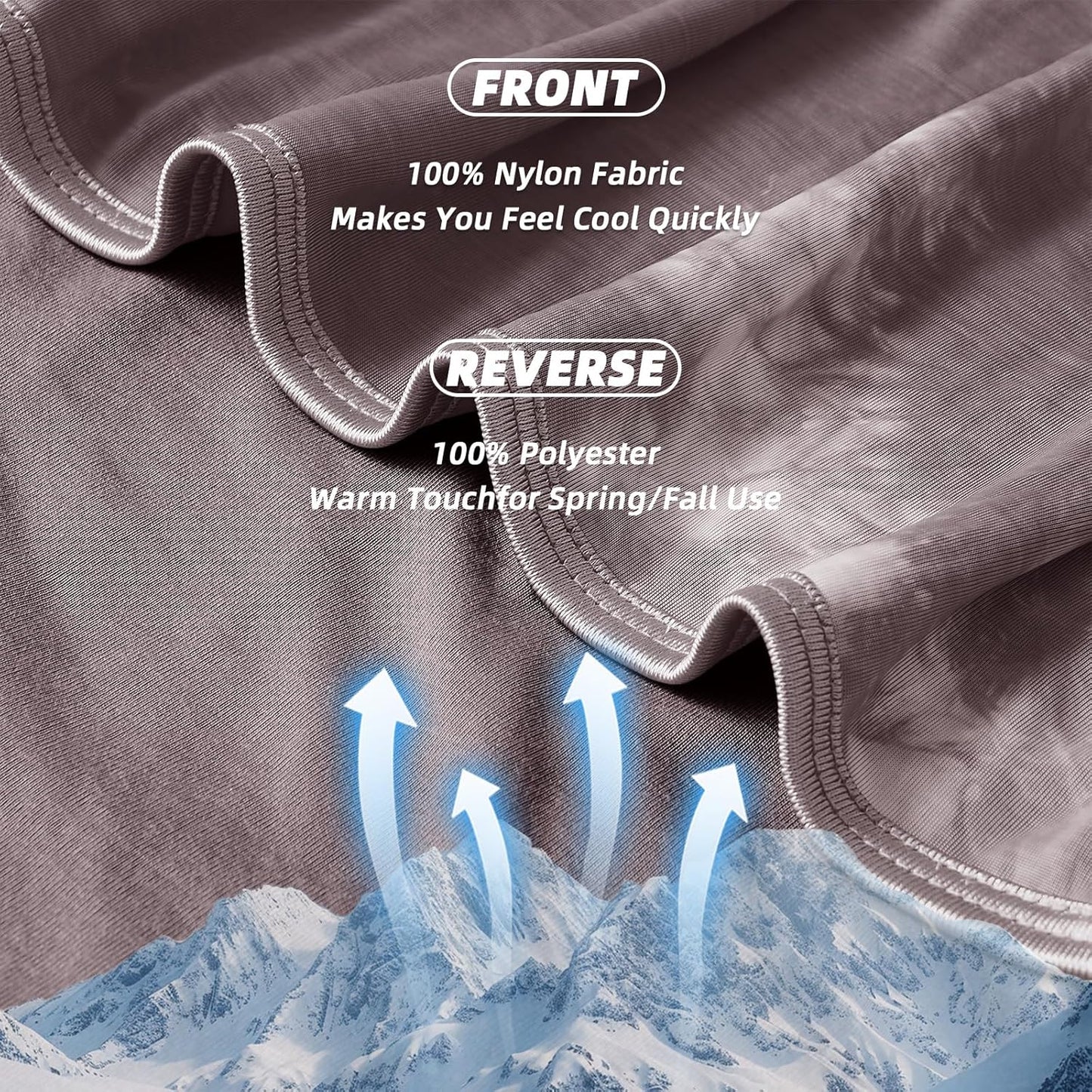 inhand Cooling Blanket Queen Size (90"x90"), Cooling Blankets for Hot Sleepers, Absorbs Heat to Keep Adults Cool for Summer Nights Sweats, Thin Cold Lightweight Blanket for Couch Bed, All Season Use