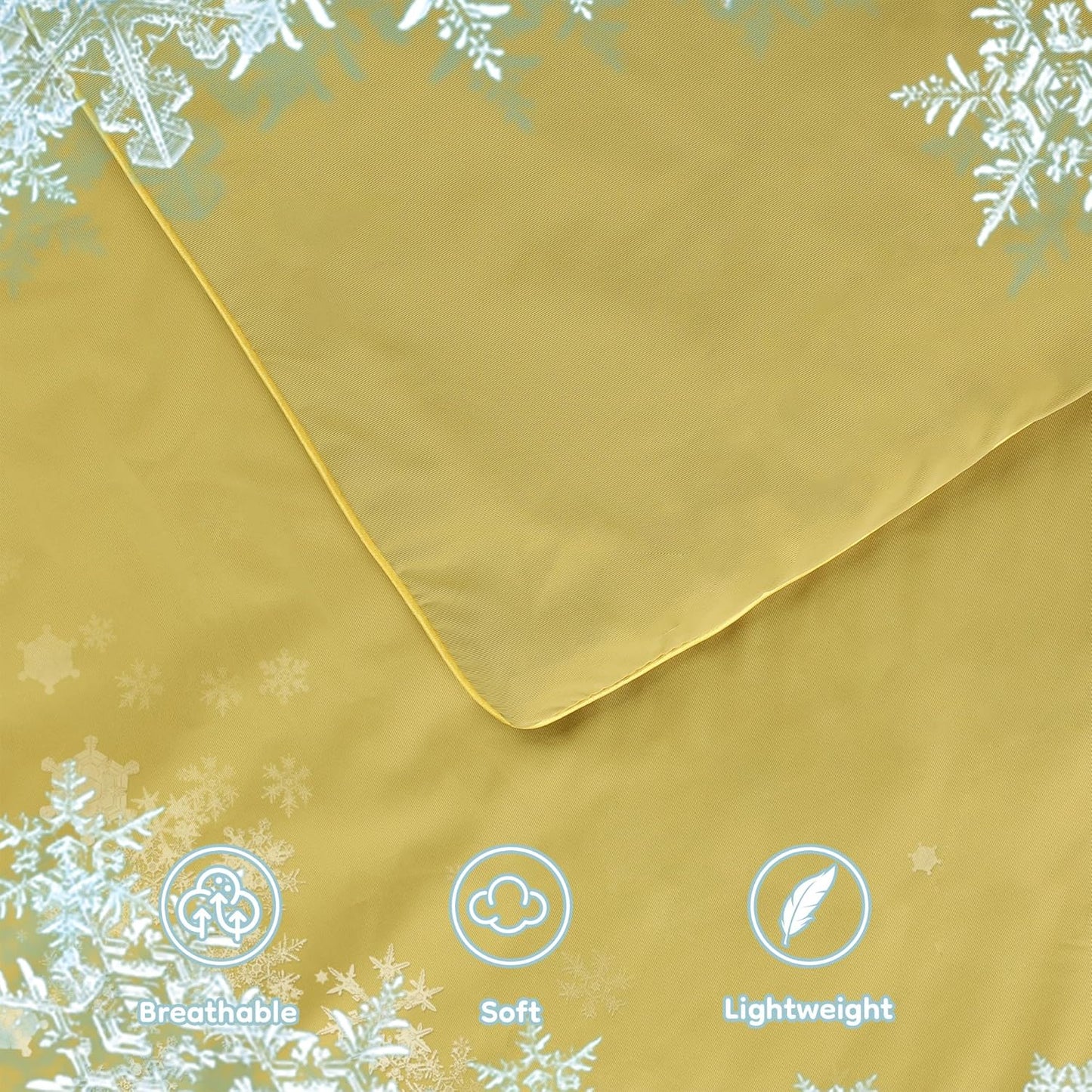 Cooling Blanket Twin Summer Comforter for Hot Sleepers, Silky-Soft & Cool Fiber, Double-Sided Cold Blanket for Night Sweats, Single Size All-Season Comfort, 60" x 80", Dusty Mustard