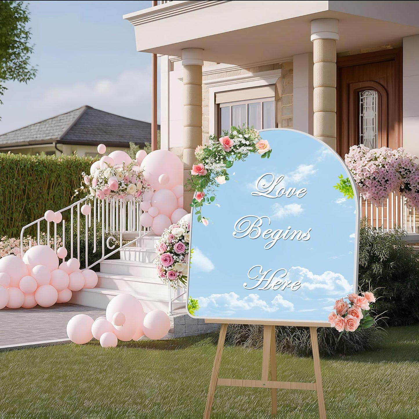 FORBATH Large Arched Wall Mirror 40x36 Inch, Silver Arch Bathroom Mirror with Aluminum Frame, Arched Mirror for Dresser, Fireplace,Entryway,Home Decor,Hanging or Leaning Against Wall