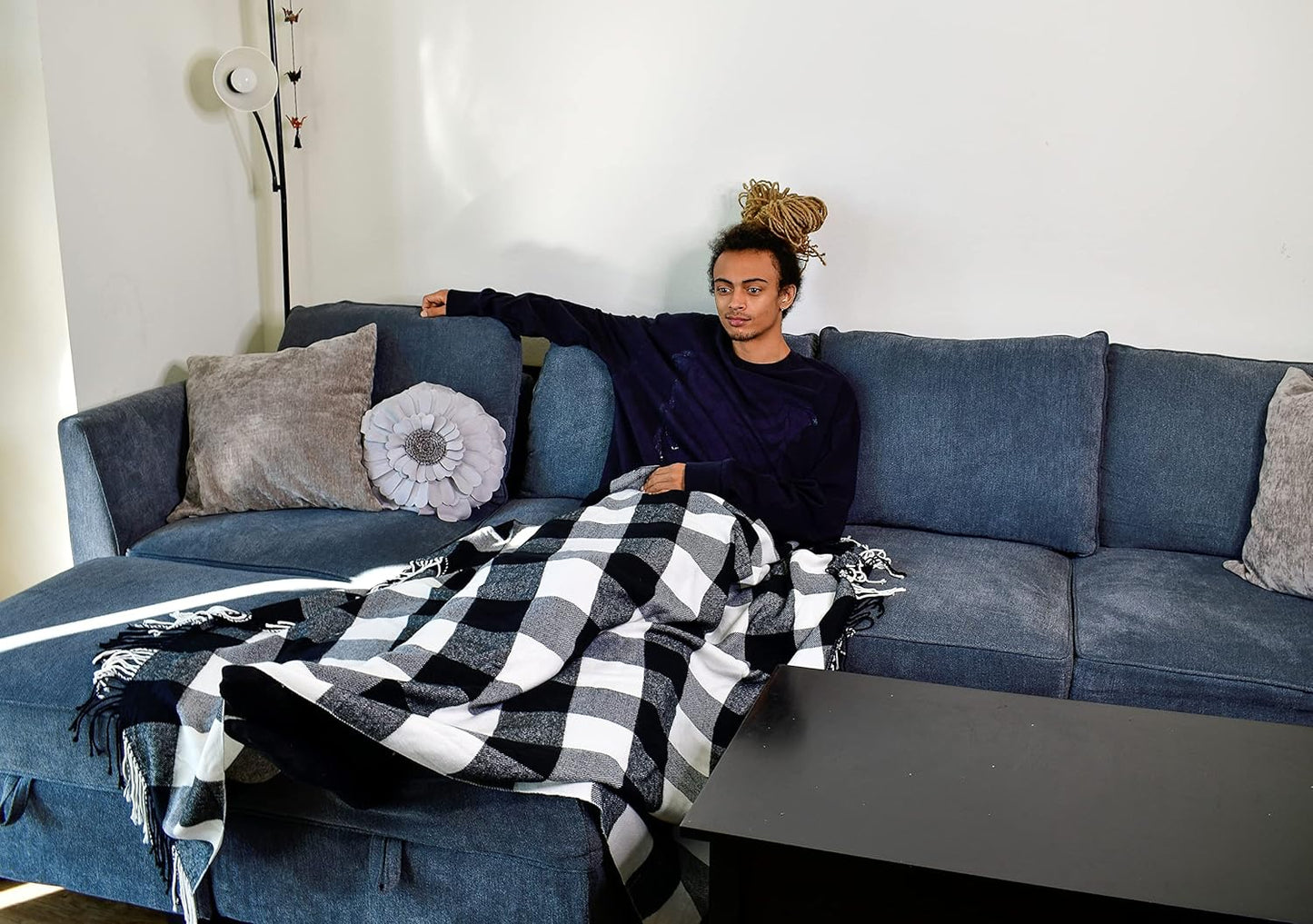 Contempo Lifestyles Flower Pillow – Decorative Pillow 3D Round Throw Pillows for Home Décor – Handmade Sweetheart Flower Pillow for Bed & Couch-Sunflower Pillow - 16 Inch Latte