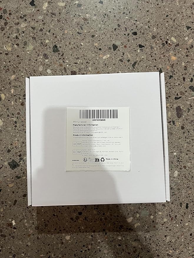 Floweroyal 2pcs Artificial Succulents Hanging Plants 12.2'' Fake String of Pearls in Pot with 8.3'' Lanyard for Indoor Outdoor Wall Decor（Wood Color）.